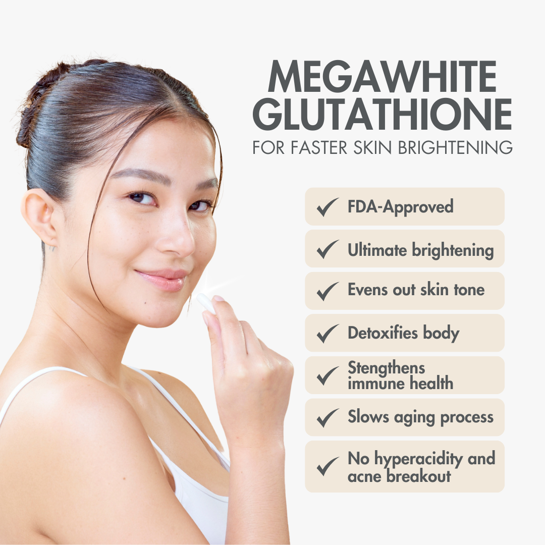megawhite glutathione reviews VITAPACK Whitening Whitening Capsules Gluta Antioxidant Supplement Set of 3 Boxes (60 caps) Effective Skin Whitening No Hyperacidity Breakouts 30-Day Supply Capsules - Lazada
