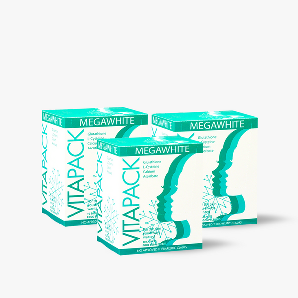 vitapack megawhite glutathione Megawhite Set of 3 Boxes (60 caps)